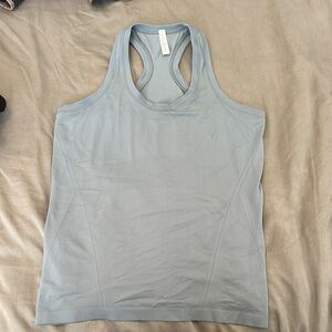 Athleta Sky Blue Racerback Tank Top